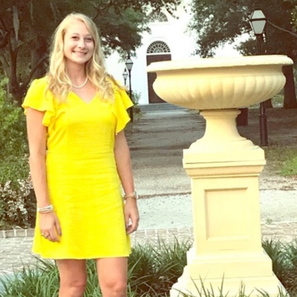 Yellow dress